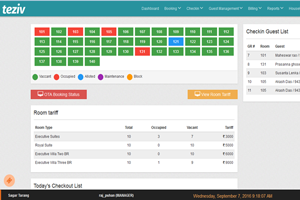 Hotel Front Desk Management System